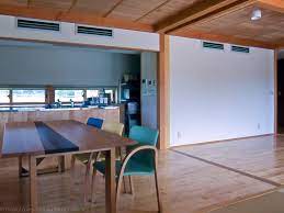 コラム019 リビングのエアコンはどこに設置するか 家山真建築研究室のブログ ライフスタイルをかたちに リビング リビング エアコン 二世帯住宅