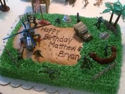 The b'day boys name is spelled out on the dog tags. Easy Army Birthday Cake Army Military Birthday Cake Easy Army Birthday Cakes Army Birthday Cakes Army S Birthday Army Birthday Parties