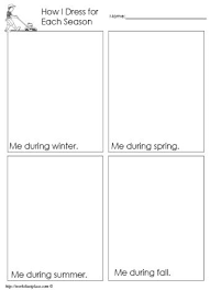 Dress For The Season Worksheet Seasons Worksheets Weather Worksheets Kindergarten Worksheets