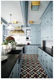 23 Gorgeous Blue Kitchen Cabinet Ideas Black Granite Countertops Kitchen Colo In 2020 Painted Kitchen Cabinets Colors Kitchen Cabinets Decor Blue Kitchen Cabinets