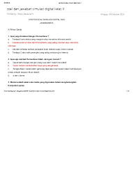 Jenis pengembangan teks eksposisi yang rinciannya tergolong dalam. Top Pdf Soal Dan Jawaban Simulasi Digital Kelas X Pdf 123dok Com