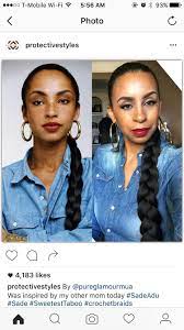 Pin By Zalandria Spann On Healthy Hair Healthy Hair Crochet Braids Sade Adu