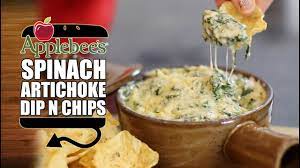 Superbowl Snack 1 Applebee S Spinach Artichoke Dip Recipe Hellthyjunkfood Spinach Artichoke Dip Artichoke Dip Spinach Artichoke