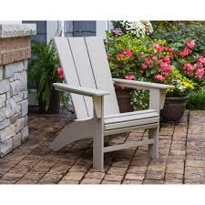 Classic adirondack recycled plastic oversized curveback adirondack. Polywood Modern Curveback Adirondack Chair Ad620 Polywood Official Store