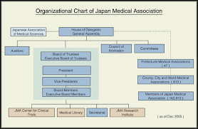 Japan Medical Association Organization Chart