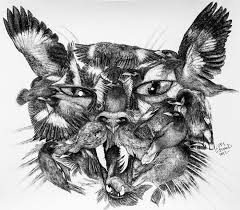 I always want my drawings to be beautiful, but i try to go for something less traditionally pretty. Animal Hybrids Drawn With Charcoal Bored Panda