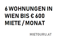Günstige mietwohnungen in wien, z.b. 6 Wohnungen In Wien Unter 600 Euro Miete Pro Monat Wohnung Mieten Haus Kaufen Privatimmobilien Mietguru