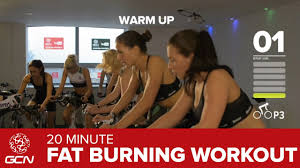 burn fat fast 20 minute bike workout