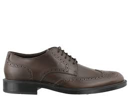 Tods Derby Bucature Laced Up Shoes
