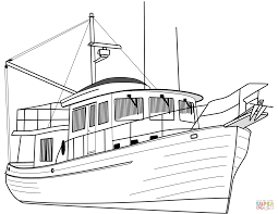 Disegno Di Peschereccio Da Colorare Disegni Da Colorare E Stampare Gratis
