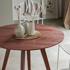 Estelle on sep 6, 2019 a beautiful piece of furniture. Round Sheesham Dining Table 100 Cm Living Room Furniture Tikamoon
