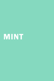 Just Mint Groen Mintgroen Kleuren
