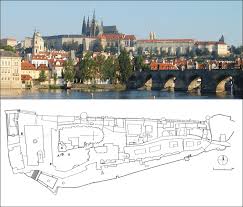 It is the official office of the czech president. Prague Castle View From The South Above And The Ground Plan Below Download Scientific Diagram