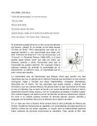 En 2014, el trigésimo aniversario de la publicación en españa (en seix barral ?? Pdf Un Libro Una Isla Libro Del Desasosiego De Fernando Pessoa Azahar Literario Fernando Guibert Academia Edu