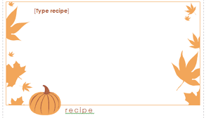 Just grab a batch of them and go. How To Create Free Recipe Cards With A Template Hubpages