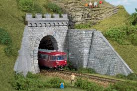 Auch als einfahrt für straßentunnels verwendbar. Tunnelportale Eingleisig Modellbahn Shop Von Auhagen De Modelleisenbahn Zubehor