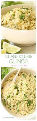 Cilantro Lime Quinoa Recipe Quinoa Recipes Easy Recipes Cilantro Lime Quinoa