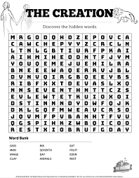 Rd.com knowledge psychology every editorial product is independently selected, though we may be compensated or receive an. The Creation Story Bible Word Search Puzzles Sharefaith Kids