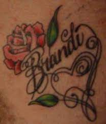 Curly Heart And Name Tattoo Rose Heart Tattoo Rose Tattoos Heart Tattoo