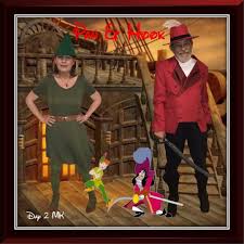 Peter Pan Captain Hook Captain Hook Peter Pan Disneybound Couples