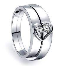 Telesthesia Lover Brilliant Genuine Diamond 14k White Sol Https Www Amazon Com Dp B01gjl7z Wedding Ring Sets Engagement Rings Under 500 Wedding Ring Bands