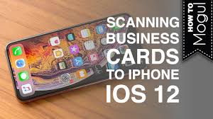The recipients do not need to have the app installed on their phone, plus it works with both iphone and android. How To Add Business Cards To Iphone Xs Ios 12 Youtube