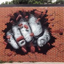 Street Art On Art Des Rues En 3d Street Art Banksy Et Art De Trottoir