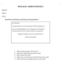 Soal asking giving opinion 21 jane: What Is The Text About Artinya Dan Jawabannya Know It Info