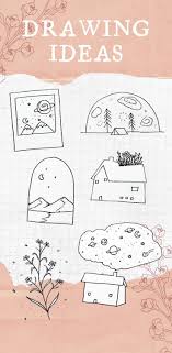 Easy drawing ideas for cool things to draw when you are bored. 15 Beautiful Easy Drawing Ideas