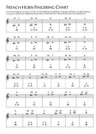 54 unique french horn bass clef chart