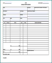 Our standard work order form is 8.5 x 11 and is for jobs that require more room to list parts and costs since this form has more room than most other forms. Free Printable Work Order Form Template Bogiolo
