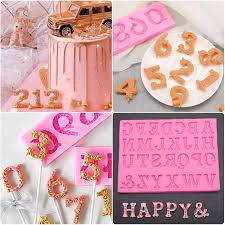 This celebration cake pan by wilton is a must for all you moms . Amurgo 3 Pieces Number Letter Molds For Chocolate Fondant Cake Decorating Alphabet A Z Number 0 9 3d Embossed Silicon Mold For Handmade Soap Lollipop Candy Chocolate Molds Kitchen Dining Fcteutonia05 De