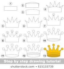Kid Games Catalog S Portfolio On Shutterstock Crown Drawing King Crown Drawing Easy Doodle Art