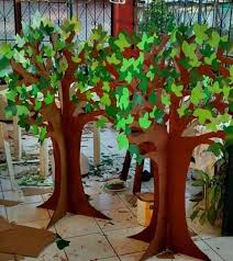 Pin By Yasmine On Maternelle Cardboard Tree Tree Crafts Tree Props