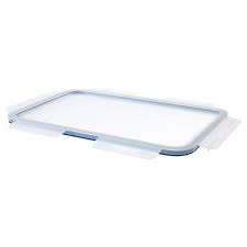 Tough polyethylene resists chemicals and fuel. Ikea 365 Lid Large Rectangular Plastic Ikea