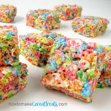 Fruity Pebbles Rice Crispy Treats Howtomakecerealtreats Com Video Recipe Rice Crispy Treats Crispy Treats Fruity Pebbles Treats