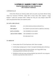 Pelaporan dskp rbt thn 5: Laporan Panitia Rbt Tahun 2020 Pdf Flip Ebook Pages 1 6 Anyflip Anyflip