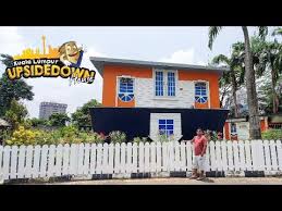 It was built with the concept of 'cottage house', with an antique 'morris 1974' hung upside down at the entrance. Kl Upside Down House Kuala Lumpur Malaysia 4k Youtube