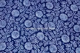 Floral 100 Cotton Hand Block Printed Fabric Indian Sanganeri Dye Running Fabric Ebay Block Printing Fabric Printing On Fabric Indigo Fabric