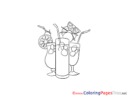 As this is part recipe book these additions make sense. Cocktail Free Printable Coloring Sheets