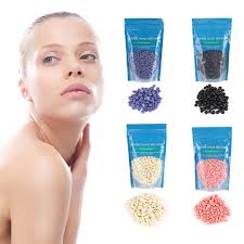 Acquista 4 tipi di chicchi di cera dura calda depilatoria da 100 g per il  corpo del viso, per la rimozione dei peli delle gambe del bikini in Italia  a partire da 13