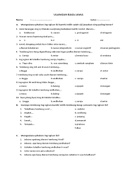 Araneki arane + iki 4. Ulangan Basa Jawa Pdf
