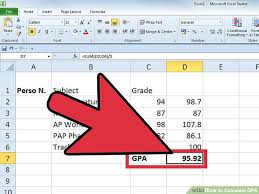 4 Ways To Calculate Gpa Wikihow