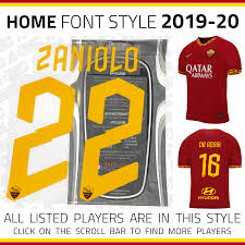 Roma's new home kit includes the traditional deep red shirt, shorts and socks. 2019 20 As Roma Home Kits Admc Llc