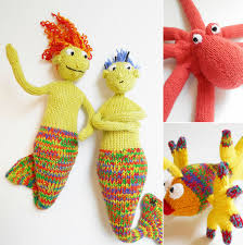Get free patterns for trendy knit and crochet projects! Fish Archives Knitting Bee 8 Free Knitting Patterns