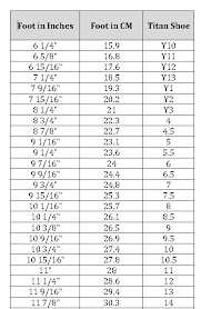 Nfinity Shoe Size Chart All About The Best Shoes This Year