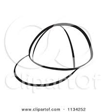 Baseball Cap Clipart Black And White Http Error 403 Forbidden Valentine Hats Clip Art Simple Cartoon