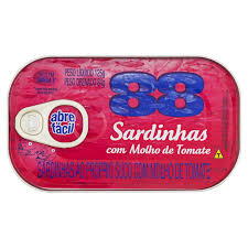 SARDINHA 88 125G MOLHO TOMATE