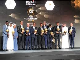 Ronaldo was joined at the gala by his partner, georgina rodriguez, along with the likes of gerard pique, robert lewandowski. Cristiano Ronaldo Bags Two Globe Soccer Awards Football Gulf News