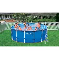intex 15 x 48 metal frame swimming pool swimming pools above ground swimming pools intex